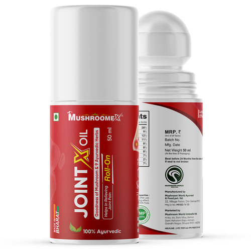 JointX Roll-On Oil | For Joint Pain, Muscle Stiffness, Back & Knee Comfort | 50ml